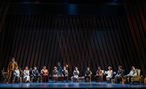 The cast of Fall On Your Knees. Photo by Dahlia Katz