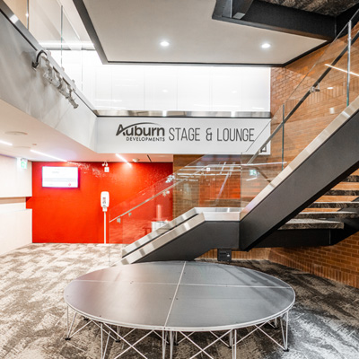 The Grand Theatre's Auburn Developments lounge.