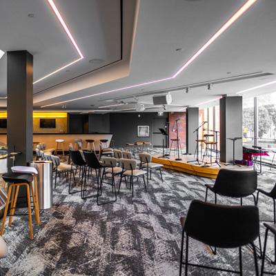 The Grand Theatre's Drewlo Lounge.